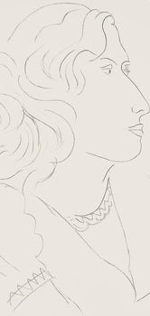 Henri Matisse, Srie O, Var. 4 (Duthuit 9), Henri Matisse, Dessins, Thmes Et Variations, Lithograph