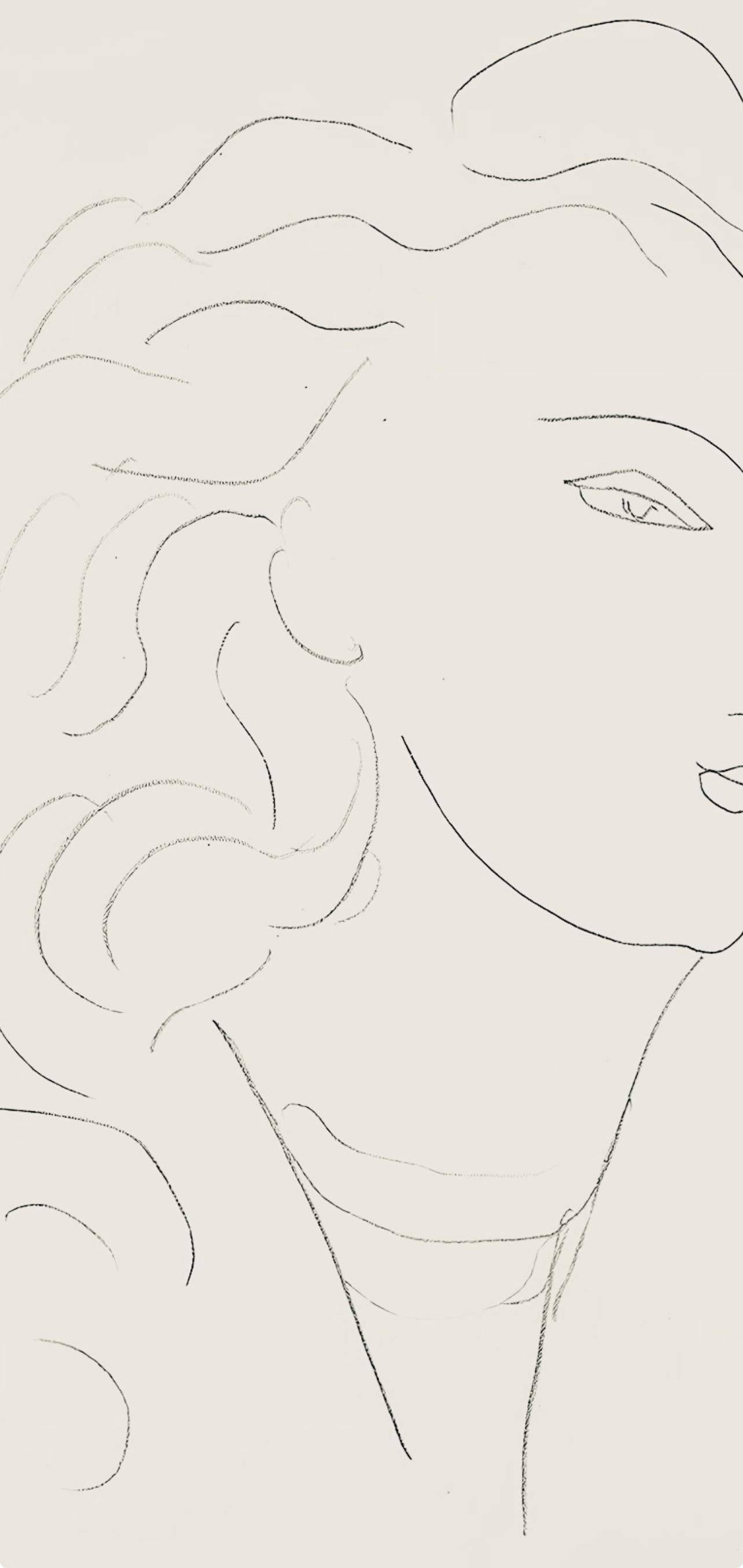 Henri Matisse, Srie O, Var. 8 (Duthuit 9), Henri Matisse, Dessins, Thmes Et Variations, Lithograph