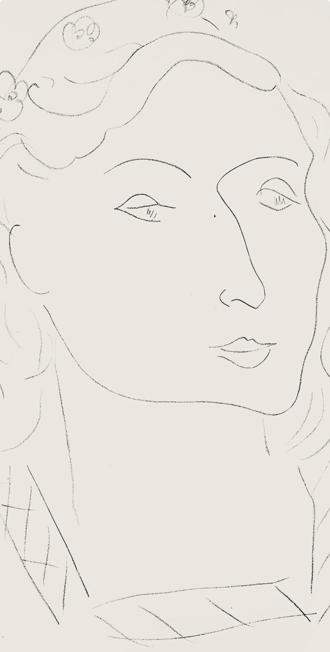 Henri Matisse, Srie O, Var. 11 (Duthuit 9), Henri Matisse, Dessins, Thmes Et Variations, Lithograph