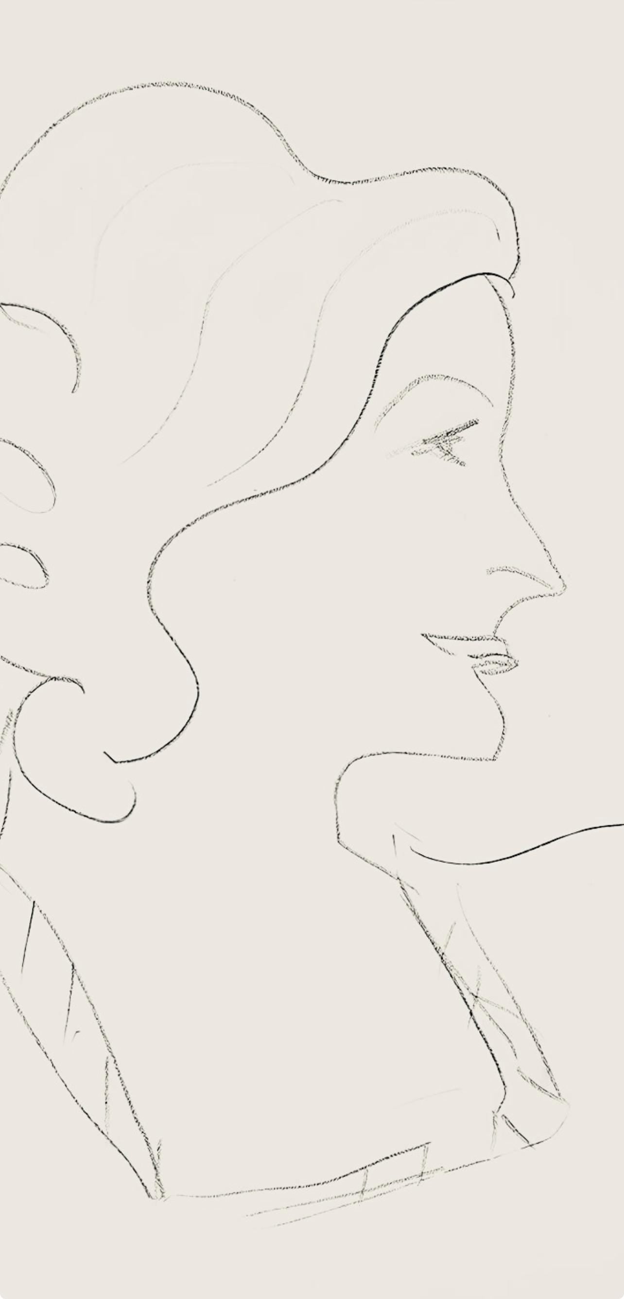 Henri Matisse, Srie O, Var. 17 (Duthuit 9), Henri Matisse, Dessins, Thmes Et Variations, Lithograph