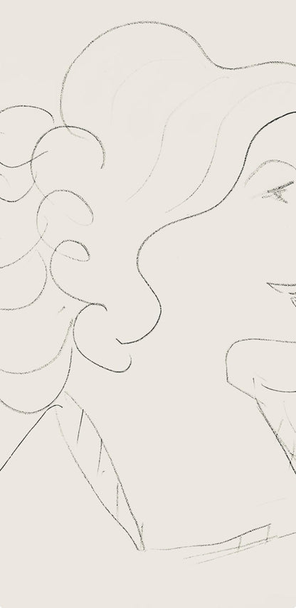 Henri Matisse, Srie O, Var. 17 (Duthuit 9), Henri Matisse, Dessins, Thmes Et Variations, Lithograph