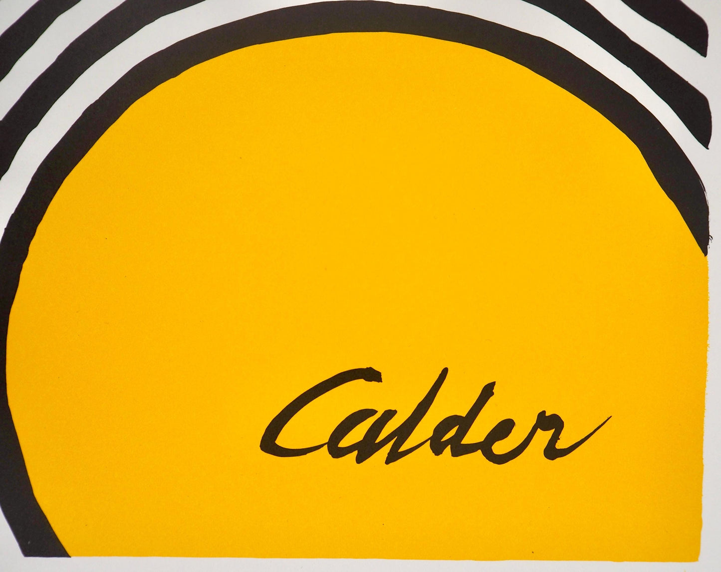 Alexander Calder, Clown, Lithograph