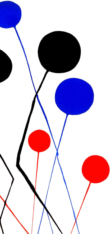 Alexander Calder, The Blue Balloon, Spanish Refugee Aid, Lithograph