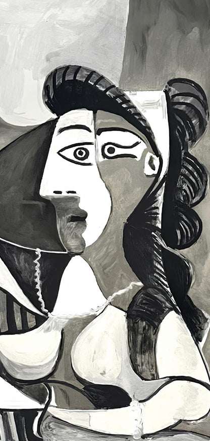 Pablo Picasso, Femme Accoude Au Fauteuil, Marina Picasso Collection, Official Lithograph