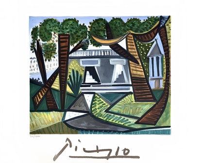 Pablo Picasso, Le Vert Galant, Marina Picasso Collection, Official Lithograph