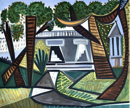 Pablo Picasso, Le Vert Galant, Marina Picasso Collection, Official Lithograph