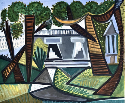 Pablo Picasso, Le Vert Galant, Marina Picasso Collection, Official Lithograph