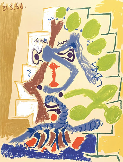 Pablo Picasso, Le Peintre, Marina Picasso Collection, Official Lithograph