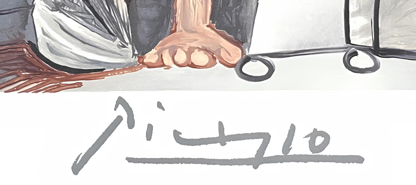 Pablo Picasso, La Femme La Toilette, Marina Picasso Collection, Official Lithograph