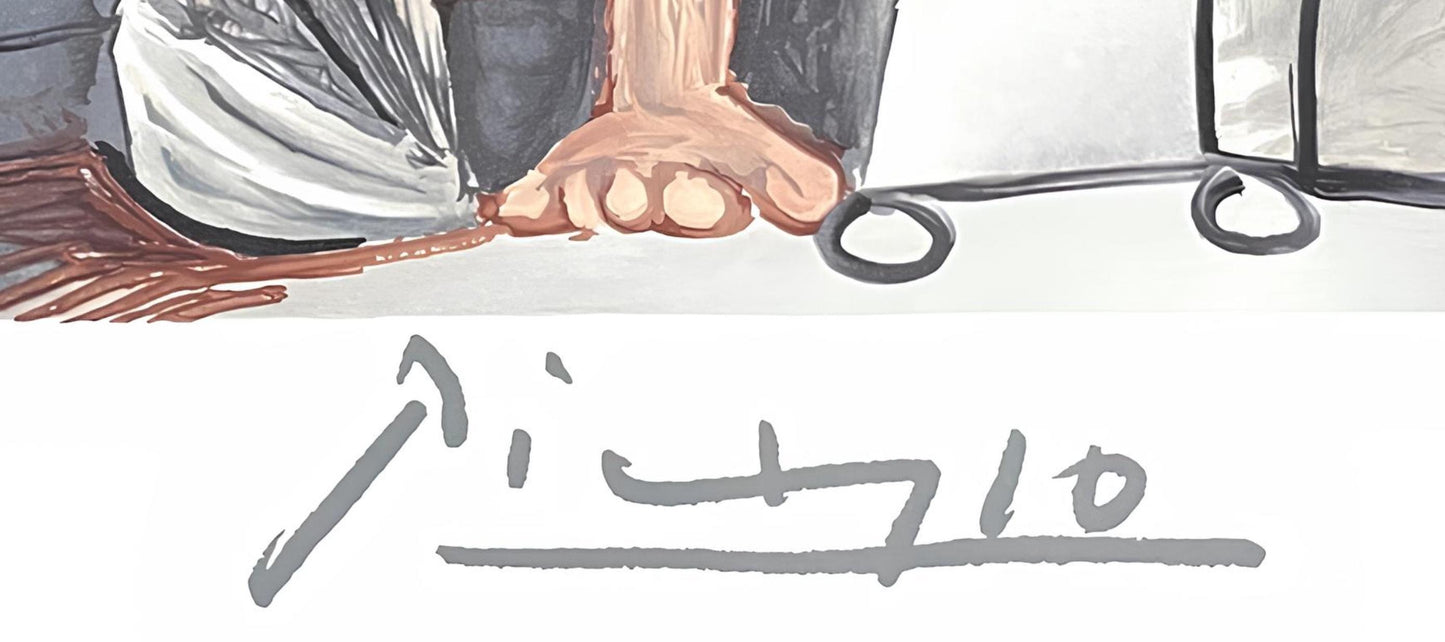 Pablo Picasso, La Femme La Toilette, Marina Picasso Collection, Official Lithograph