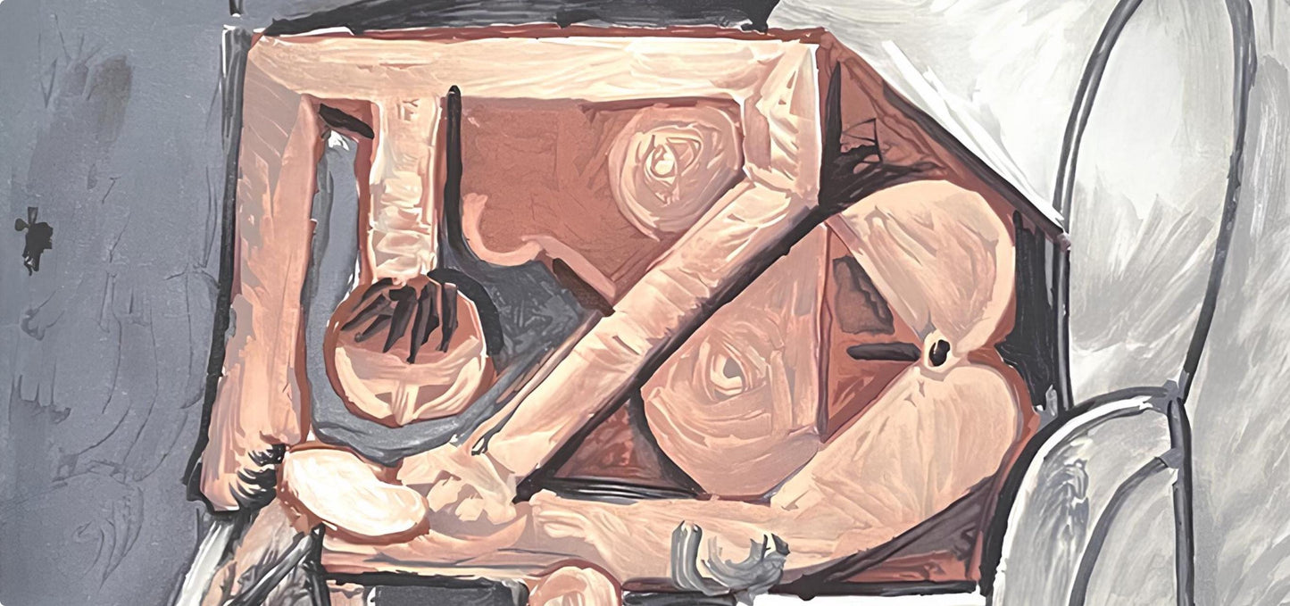 Pablo Picasso, La Femme La Toilette, Marina Picasso Collection, Official Lithograph