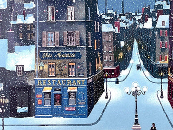 Michel Delacroix, Nuit De Dcembre, Lithograph
