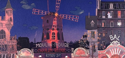 Michel Delacroix, Le Moulin Rouge, Lithograph