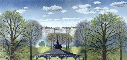 Michel Delacroix, Le Kiosque, Lithograph