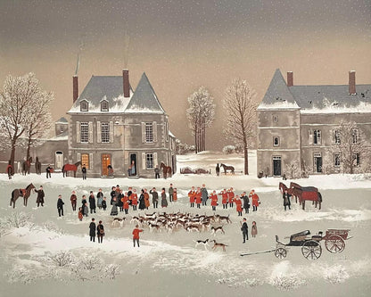 Michel Delacroix, Les Honneurs, Lithograph