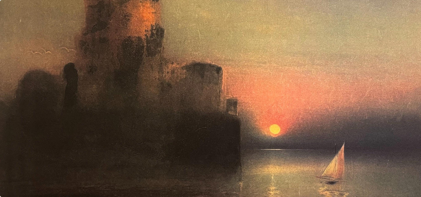 Kaiko Moti, Chteau D'If, Original Edition Offset Lithograph