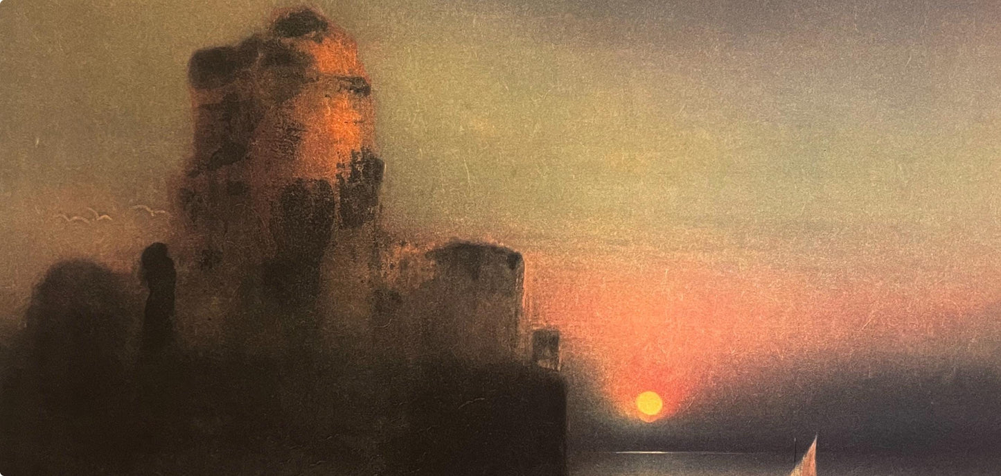 Kaiko Moti, Chteau D'If, Original Edition Offset Lithograph