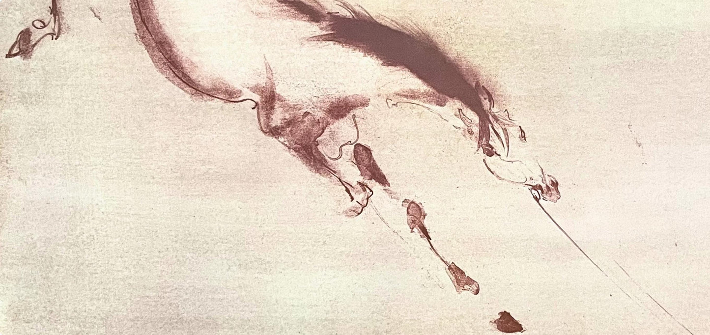 Kaiko Moti, Breaking Free, Original Edition Offset Lithograph