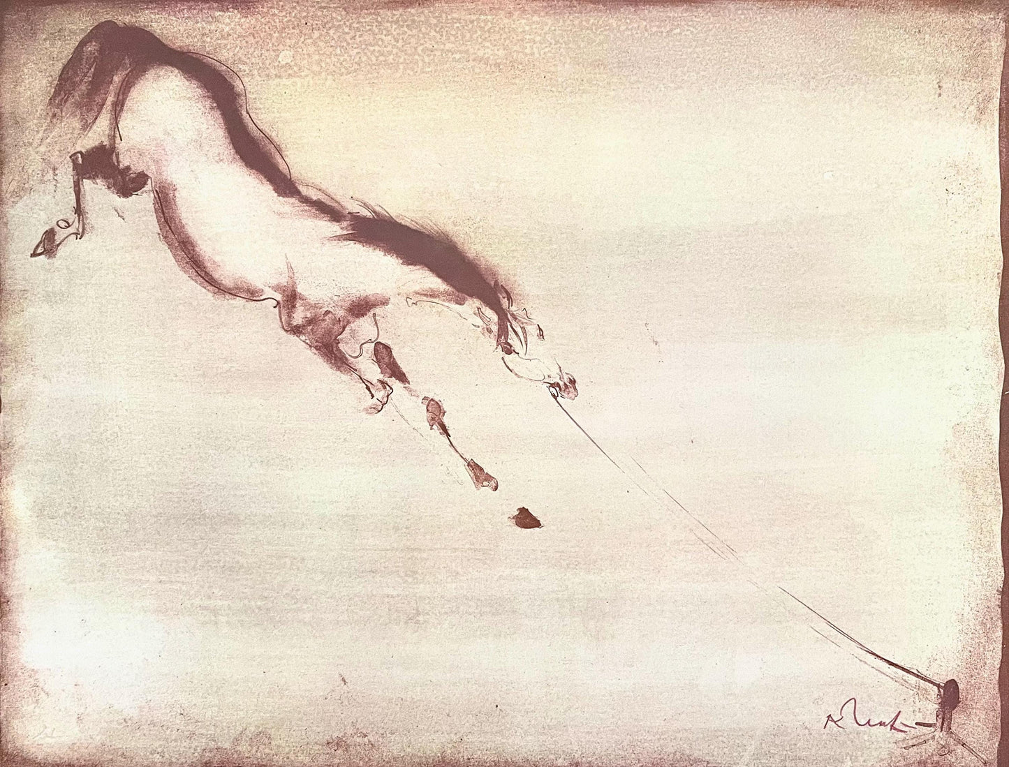 Kaiko Moti, Breaking Free, Original Edition Offset Lithograph