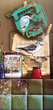 James Carter, Studio Still Life, Original Edition Offset Lithograph