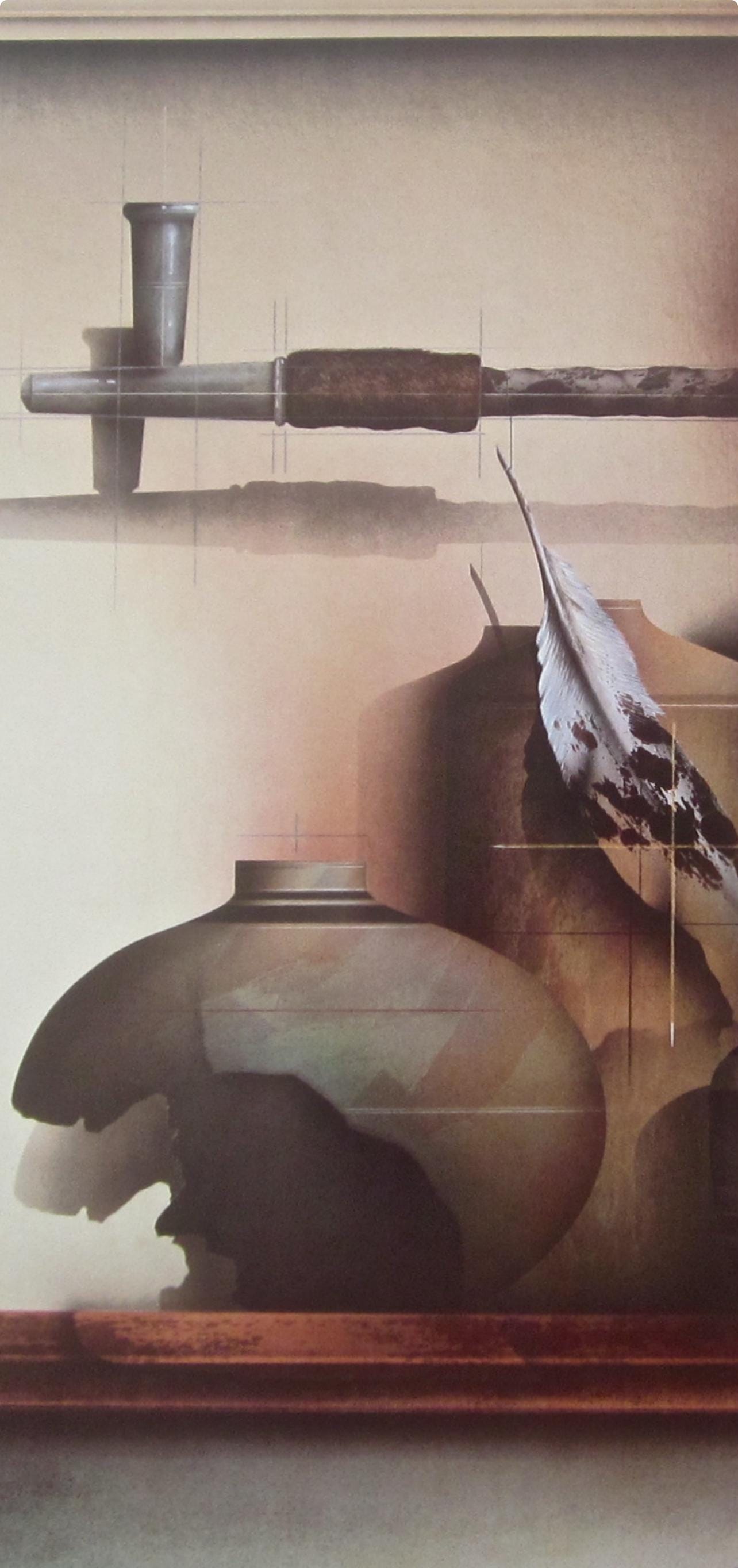 James Carter, Indian Summer, Original Edition Offset Lithograph