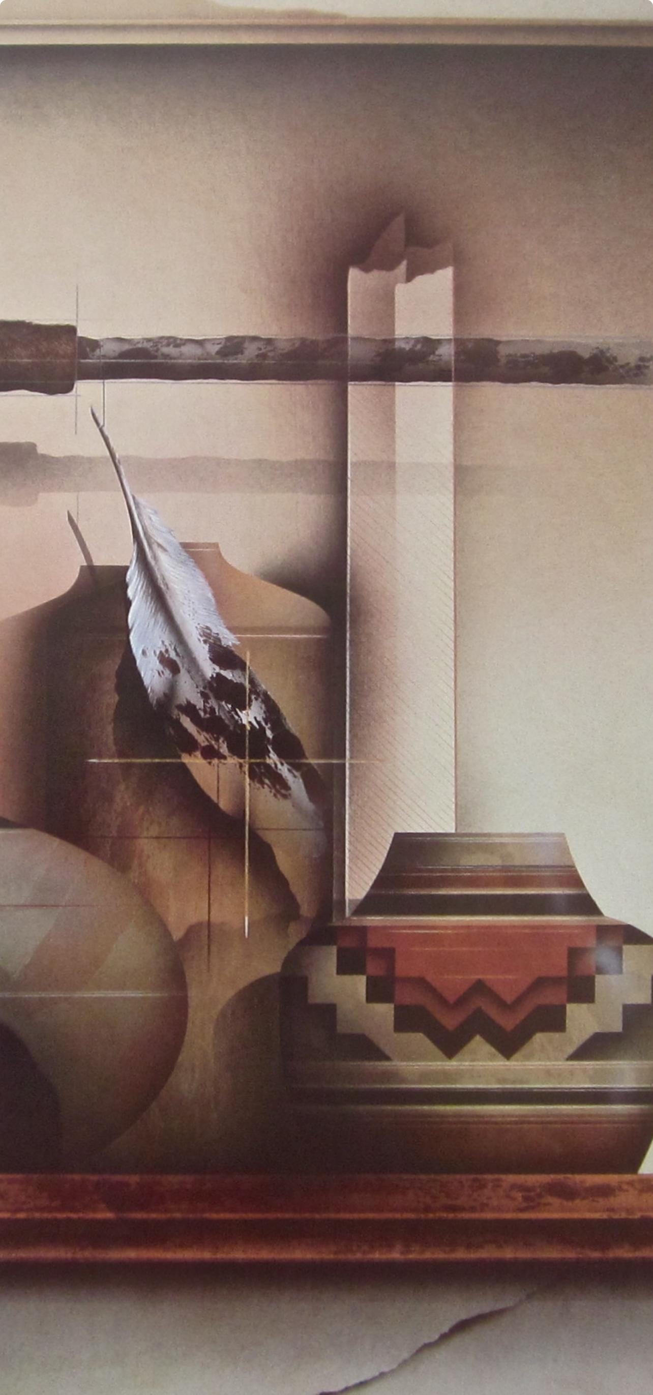 James Carter, Indian Summer, Original Edition Offset Lithograph