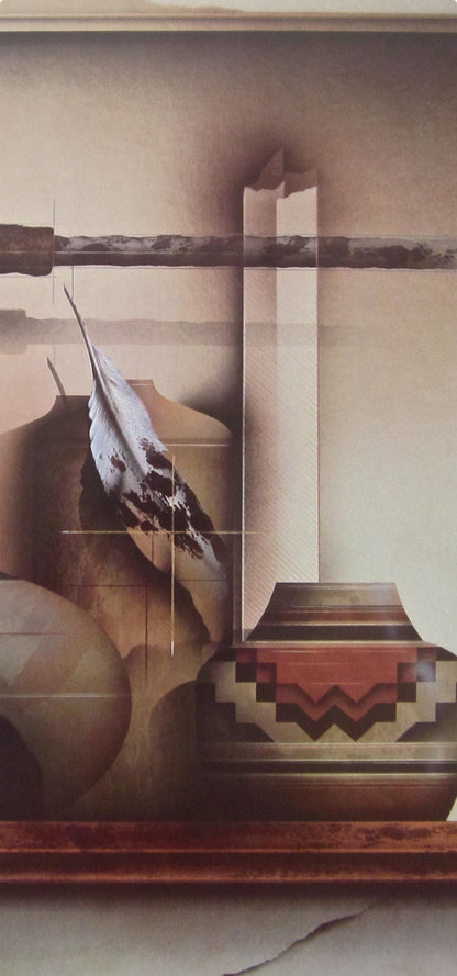 James Carter, Indian Summer, Original Edition Offset Lithograph