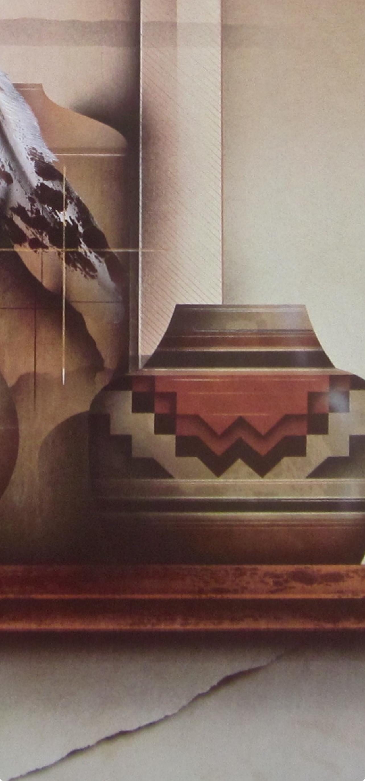 James Carter, Indian Summer, Original Edition Offset Lithograph