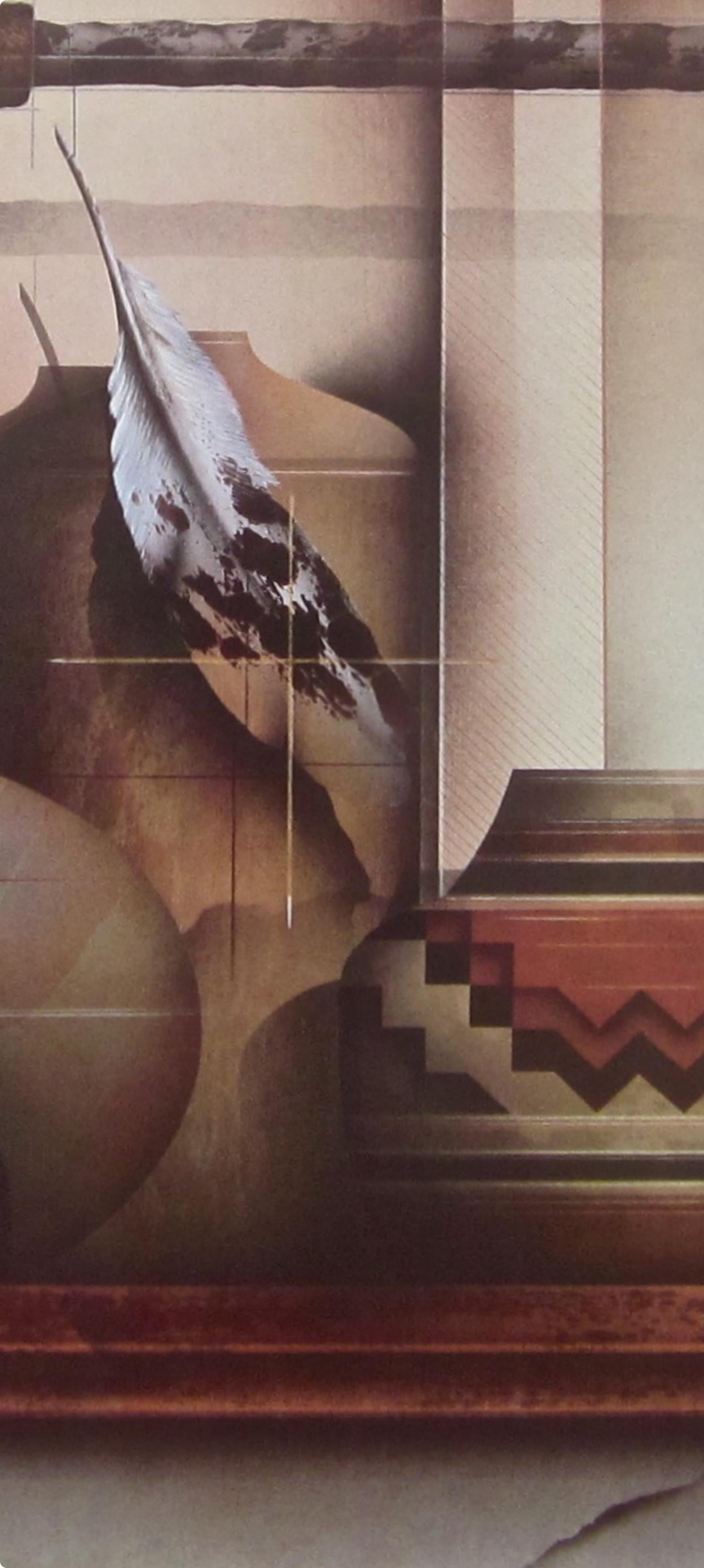 James Carter, Indian Summer, Original Edition Offset Lithograph