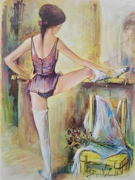 Jacques Lalande, La Rptition, Original Edition Offset Lithograph