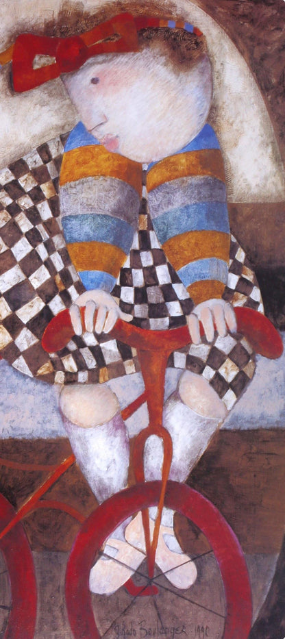 Graciela Rodo Boulanger, Future Championne, Original Edition Offset Lithograph