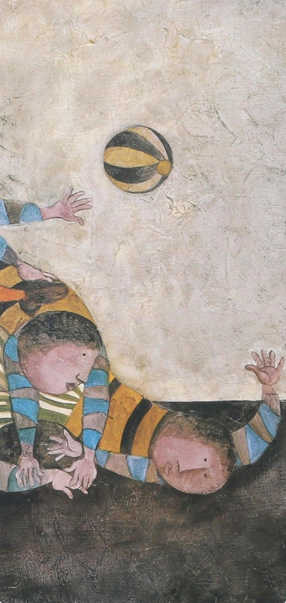 Graciela Rodo Boulanger, The Team, Original Edition Offset Lithograph