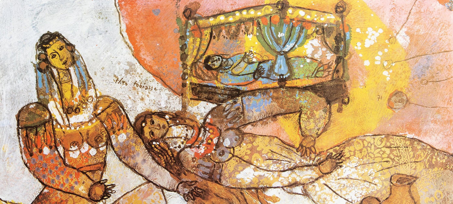 Tho Tobiasse, Romeo And Juliette Iv, Original Edition Offset Lithograph