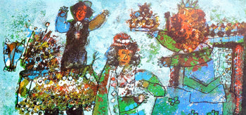 Tho Tobiasse, The Coronation, Original Edition Offset Lithograph