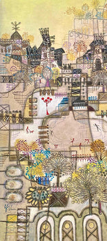 Heshi Yu, Skaters, Original Edition Offset Lithograph