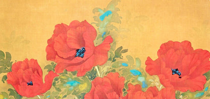 David Lee, Poppies, Original Edition Offset Lithograph