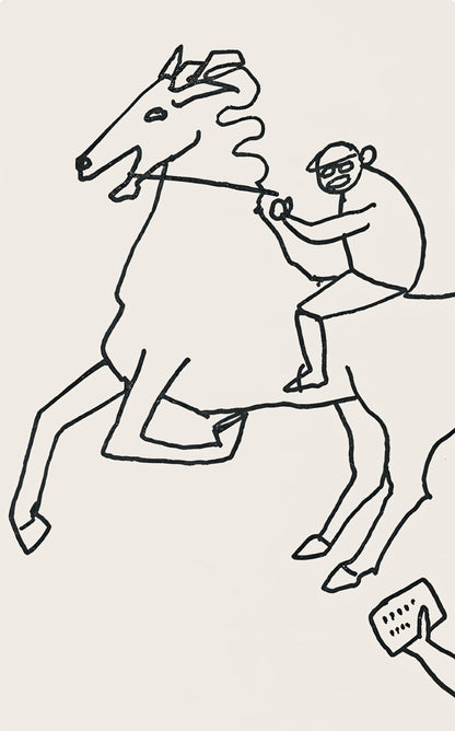 Alexander Calder, Composition, A Bestiary, Letterpress Print