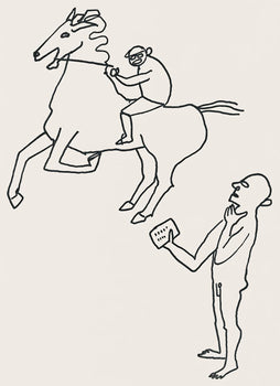 Alexander Calder, Composition, A Bestiary, Letterpress Print