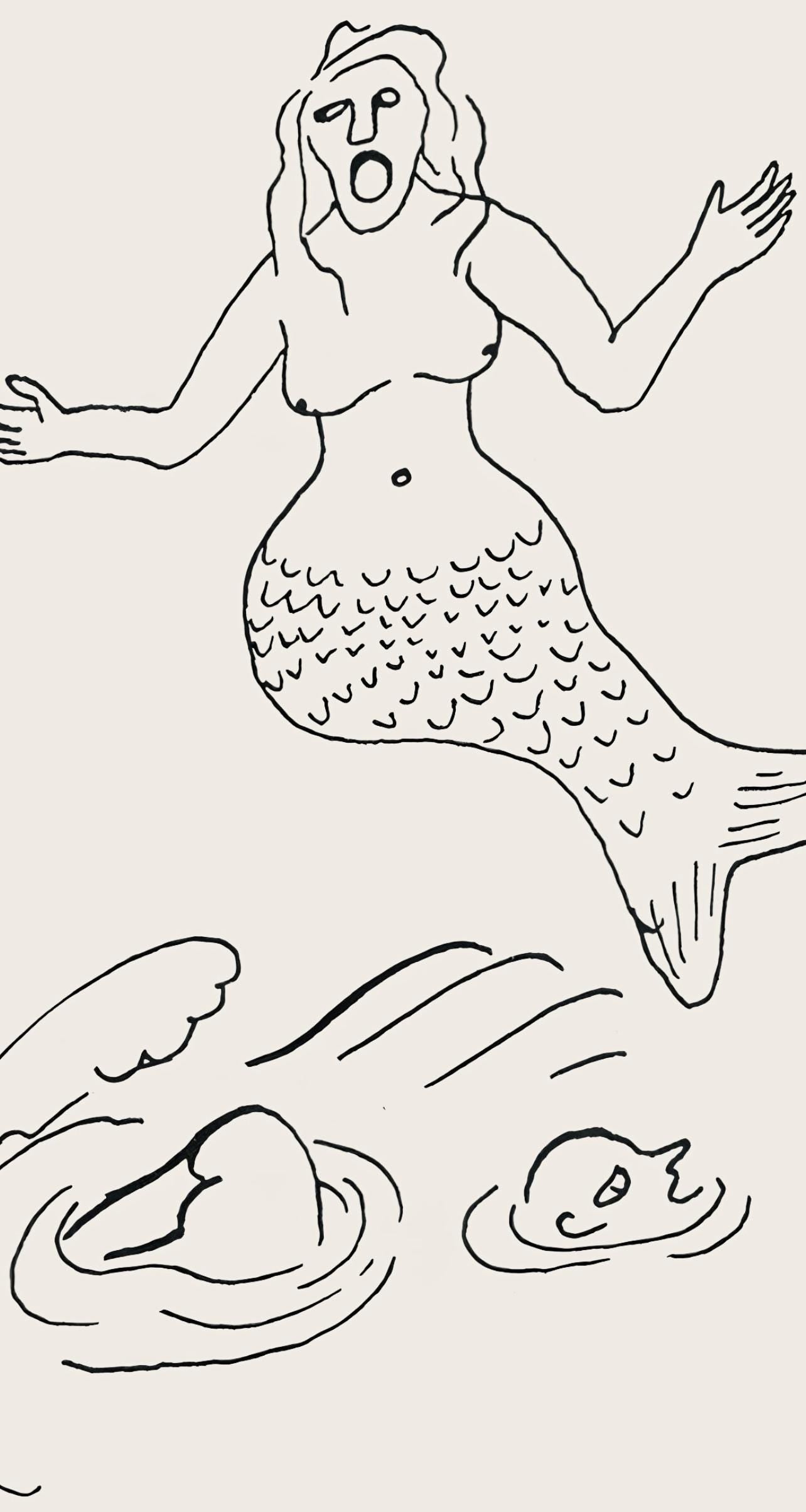 Alexander Calder, Composition, A Bestiary, Letterpress Print