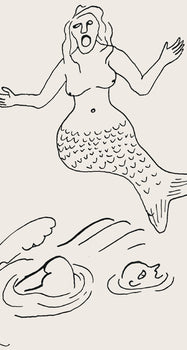 Alexander Calder, Composition, A Bestiary, Letterpress Print