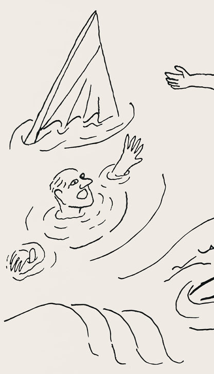 Alexander Calder, Composition, A Bestiary, Letterpress Print