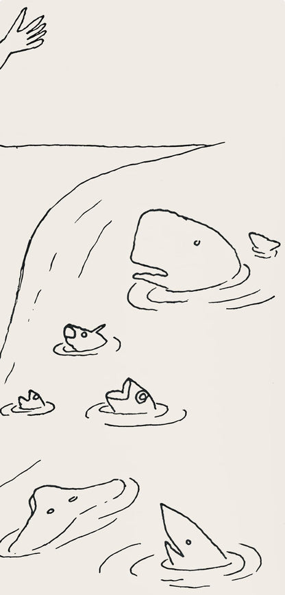 Alexander Calder, Composition, A Bestiary, Letterpress Print