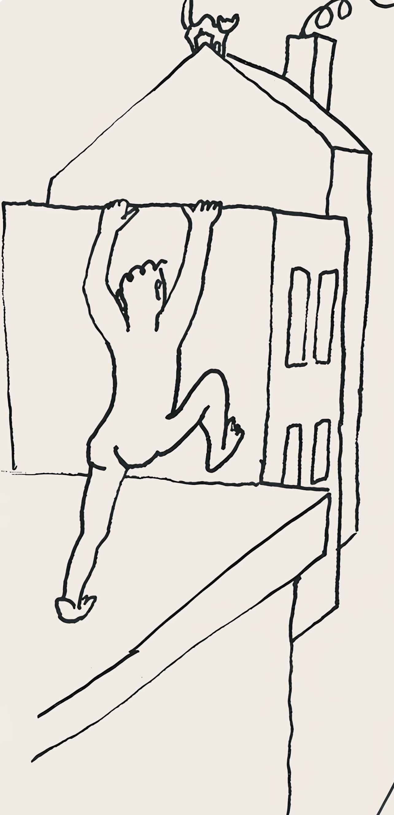 Alexander Calder, Composition, A Bestiary, Letterpress Print