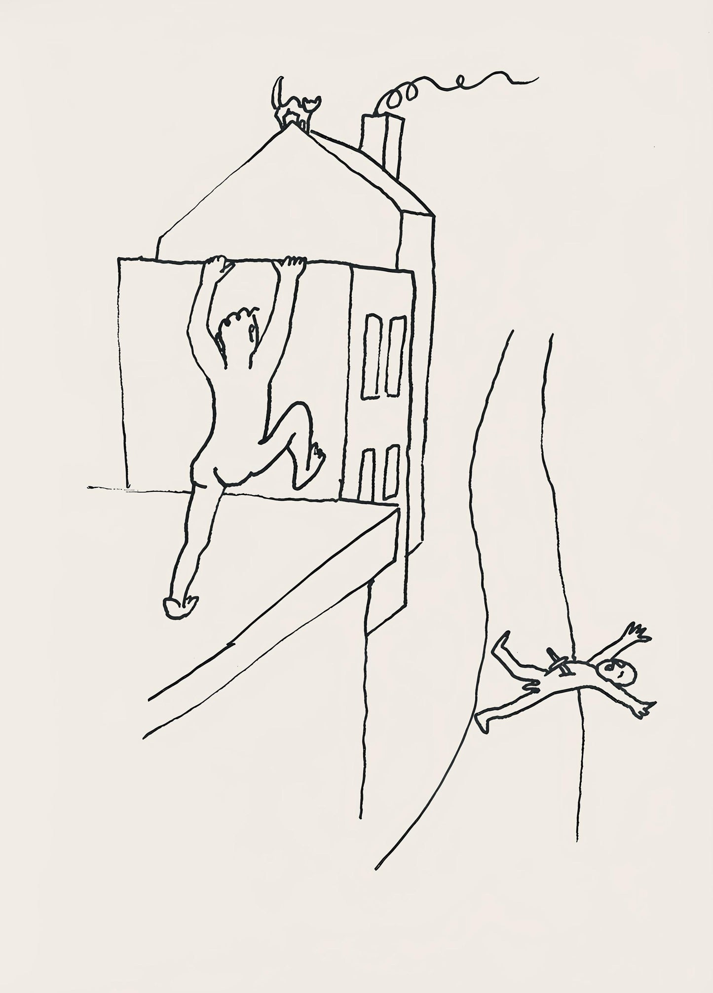 Alexander Calder, Composition, A Bestiary, Letterpress Print