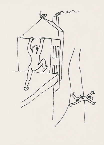 Alexander Calder, Composition, A Bestiary, Letterpress Print