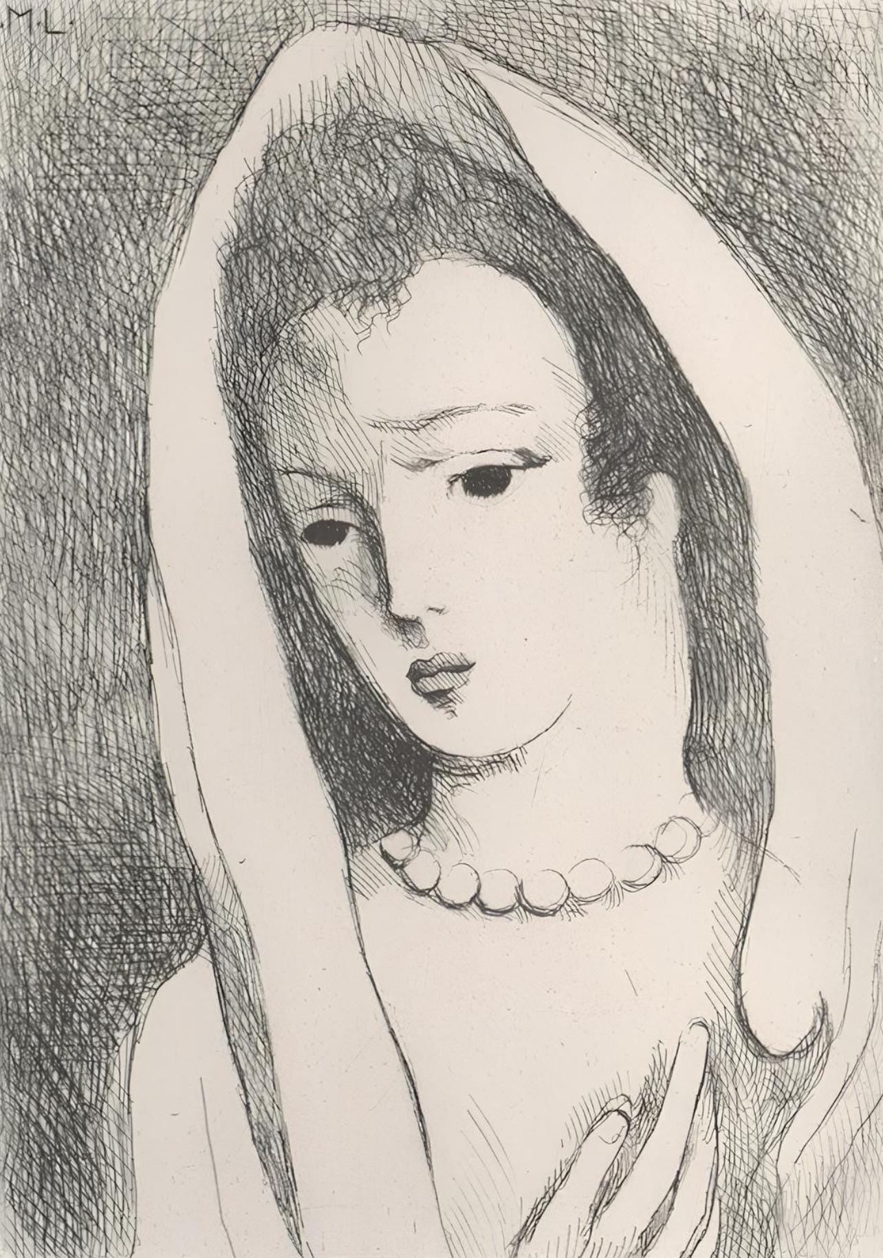 Marie Laurencin, Composition, Antars, Etching
