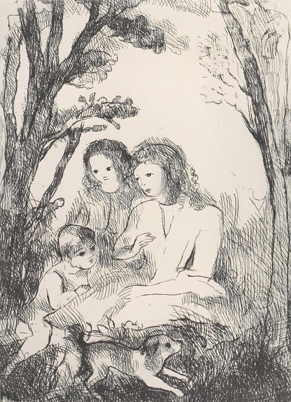 Marie Laurencin, Composition, Antars, Etching