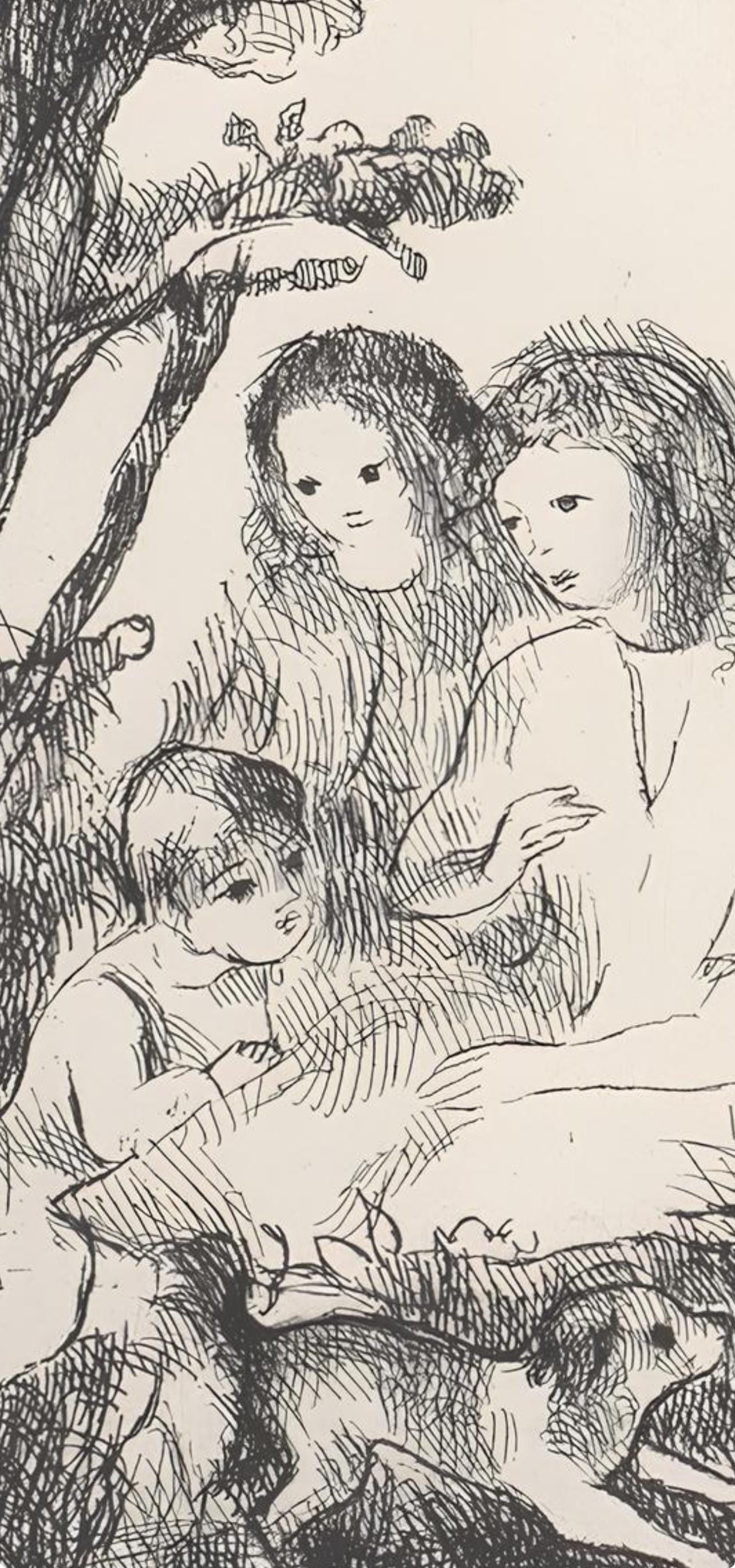 Marie Laurencin, Composition, Antars, Etching