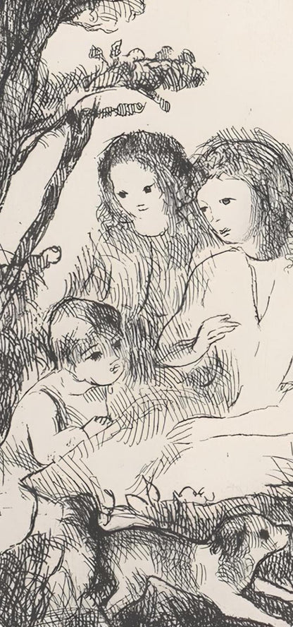 Marie Laurencin, Composition, Antars, Etching