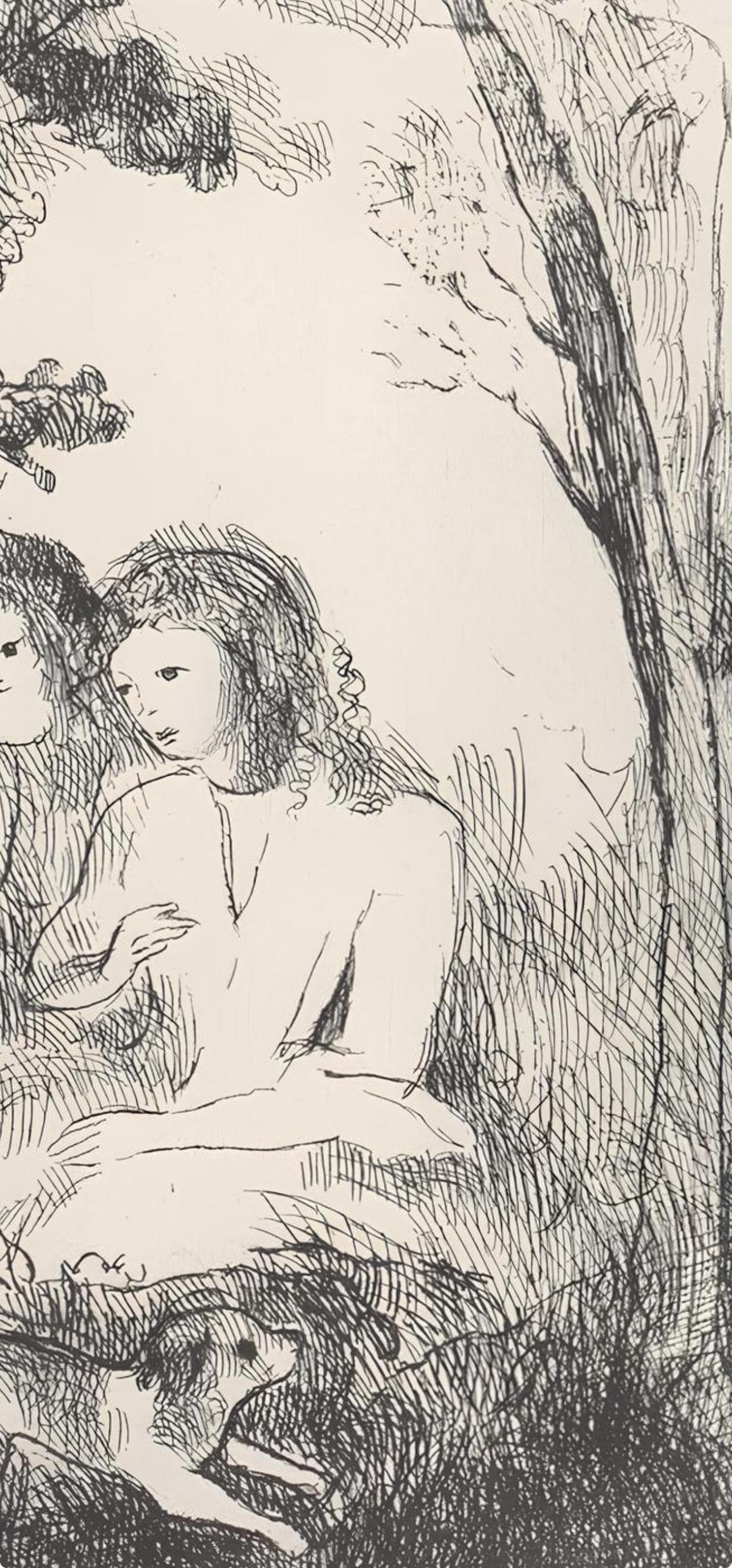 Marie Laurencin, Composition, Antars, Etching